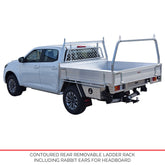 Contoured Removable Rear Rack